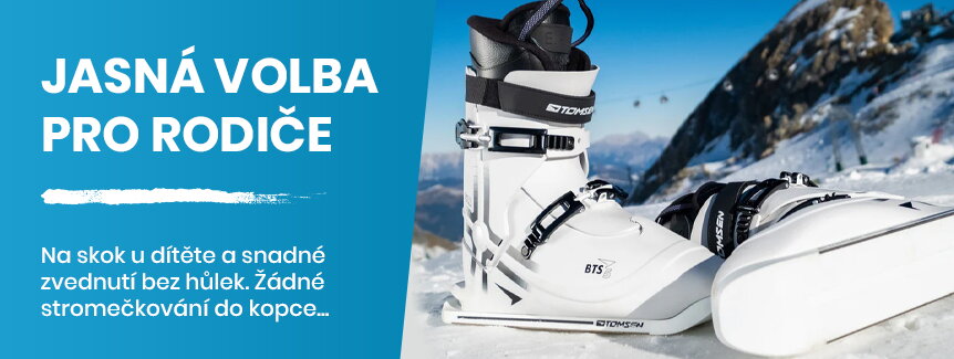 Sněžné brusle pro rodiče